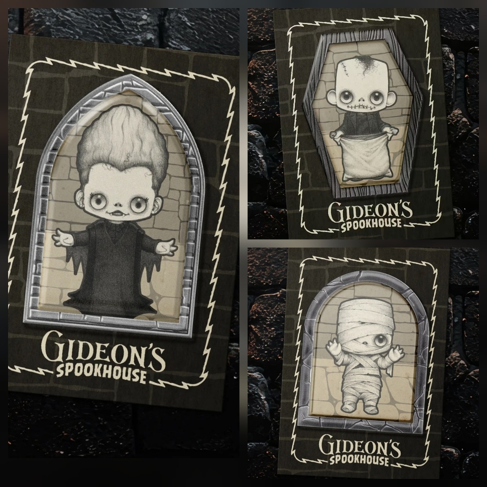 Gideon's Bakehouse The Three Little Ones Collectible Pin Set,